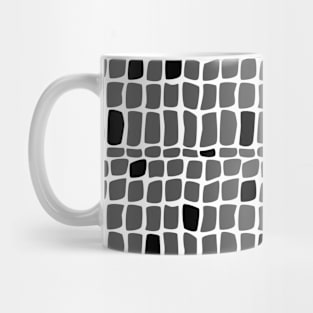Black Gray Animal Pattern Mug